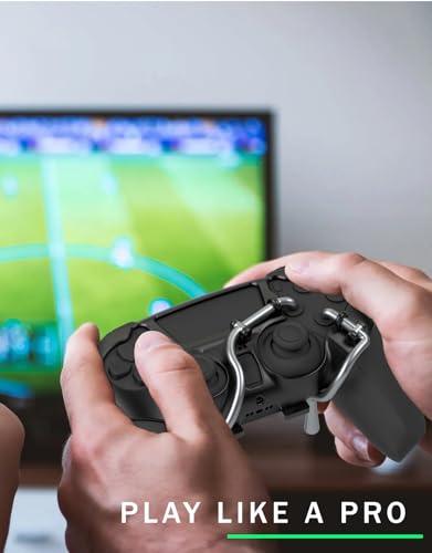 EXknight Leverback FPS Mechanical Paddles Attachment, Back Buttons Gaming Paddles for PS5 Controller (Black) - Image 6