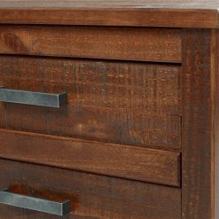 Alternative view of Camaflexi Carmel 3 Drawer Nightstand, Antique Walnut