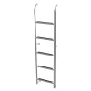 Ultra Protect 5-Step Aluminum Basement Window Well Egress Escape Ladder 5ESL