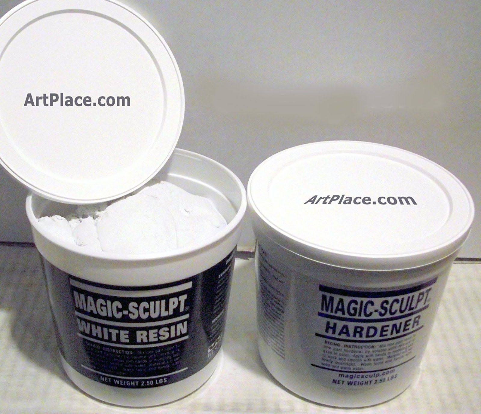 Apoxie Sculpt 4 lb. White, 2 Part Modeling Compound (A u0026 B) - Image 3