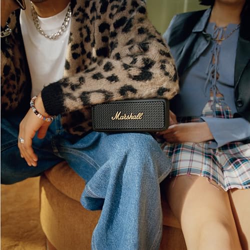 Marshall Emberton II Portable Bluetooth Speaker, Black & Brass - Image 24