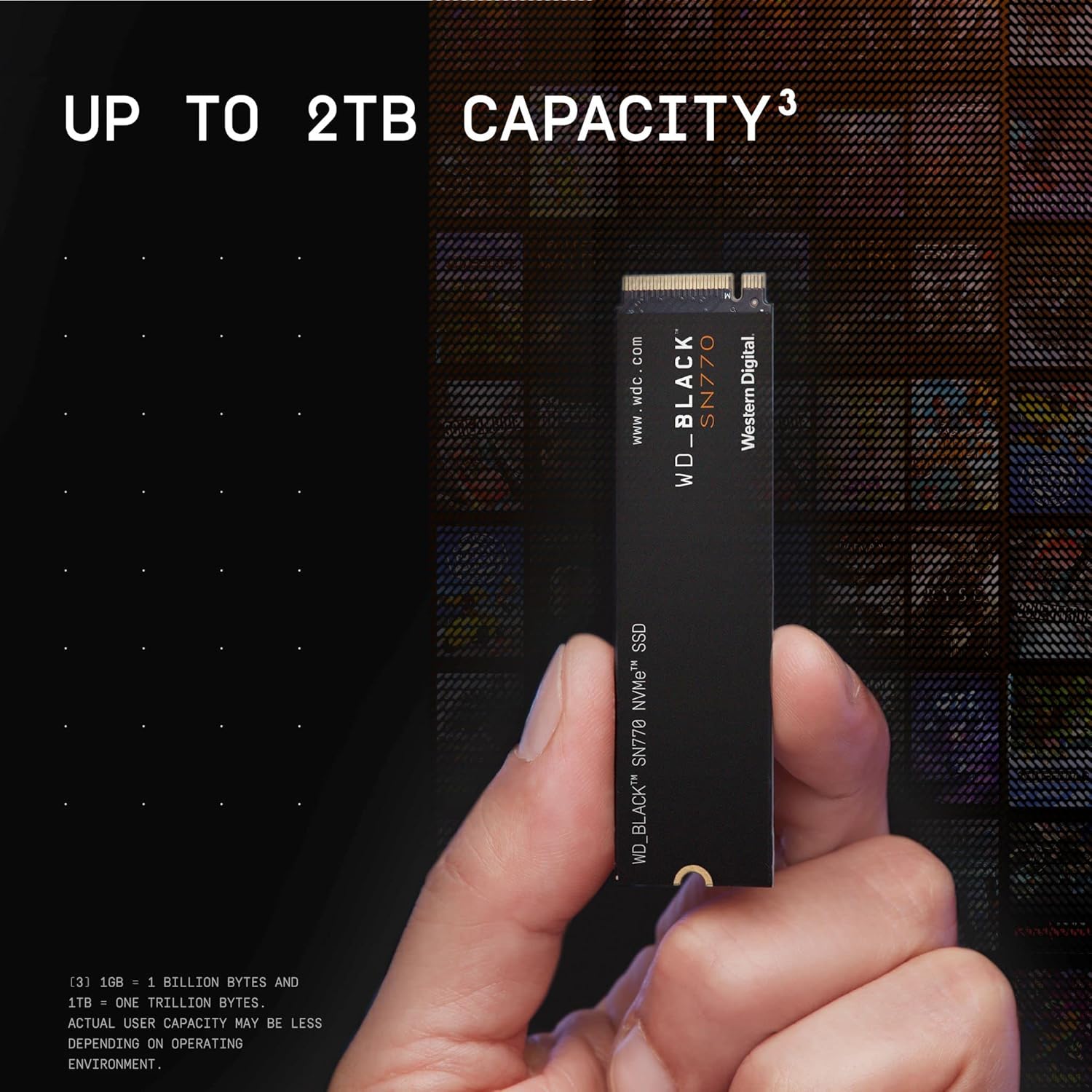 WD_BLACK 1TB SN770 NVMe Internal Gaming SSD Solid State Drive – Gen4 PCIe, M.2 2280, Up to 5,150 MB/s – WDS100T3X0E - Image 5