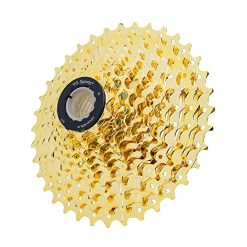 VG SPORTS 10 Speed Cassette 11-25T/11-28T/11-32T/11-36T/11-40T/11-42T/11-46T Bicycle Cassette Fit for Mountain Bike/Road Bike Cassette Compatible with Shimano Sram