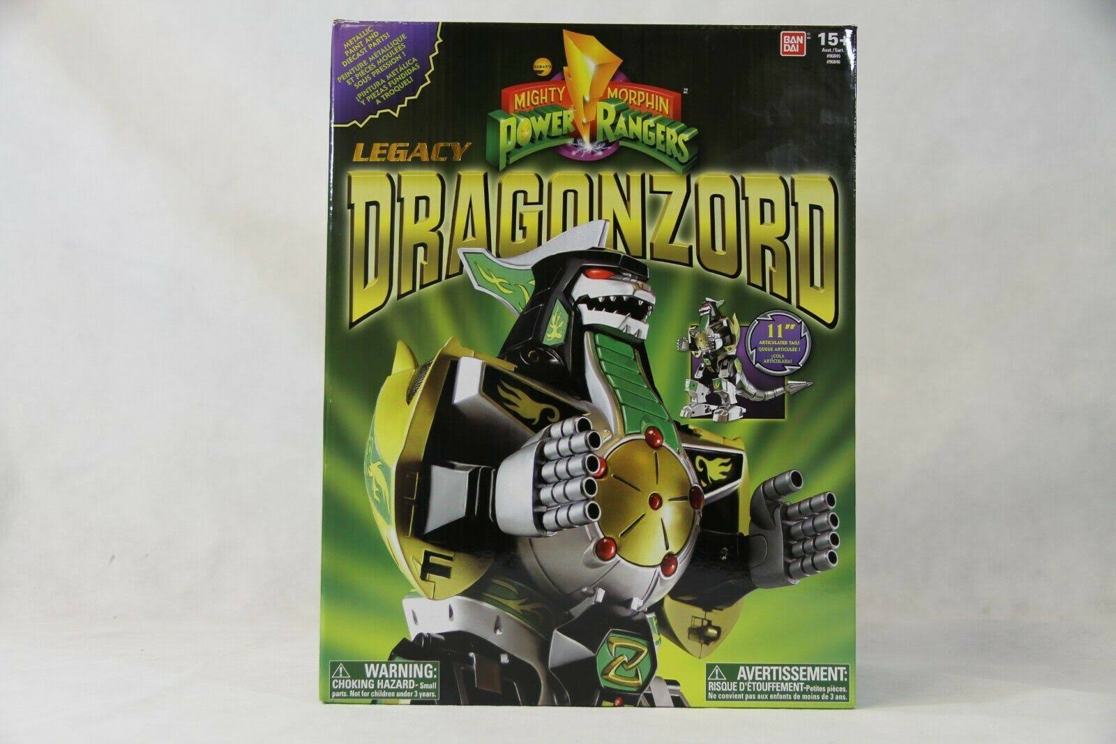 Power Rangers Legacy Green Dragonzord Action Figure - Image 10