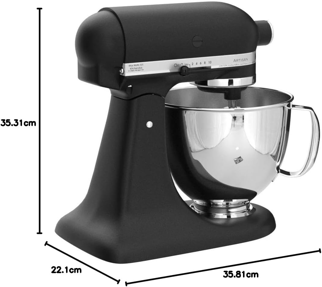 KitchenAid Artisan Series 5 Quart Tilt Head Stand Mixer with Pouring Shield KSM150PS, Cast Iron - Image 86