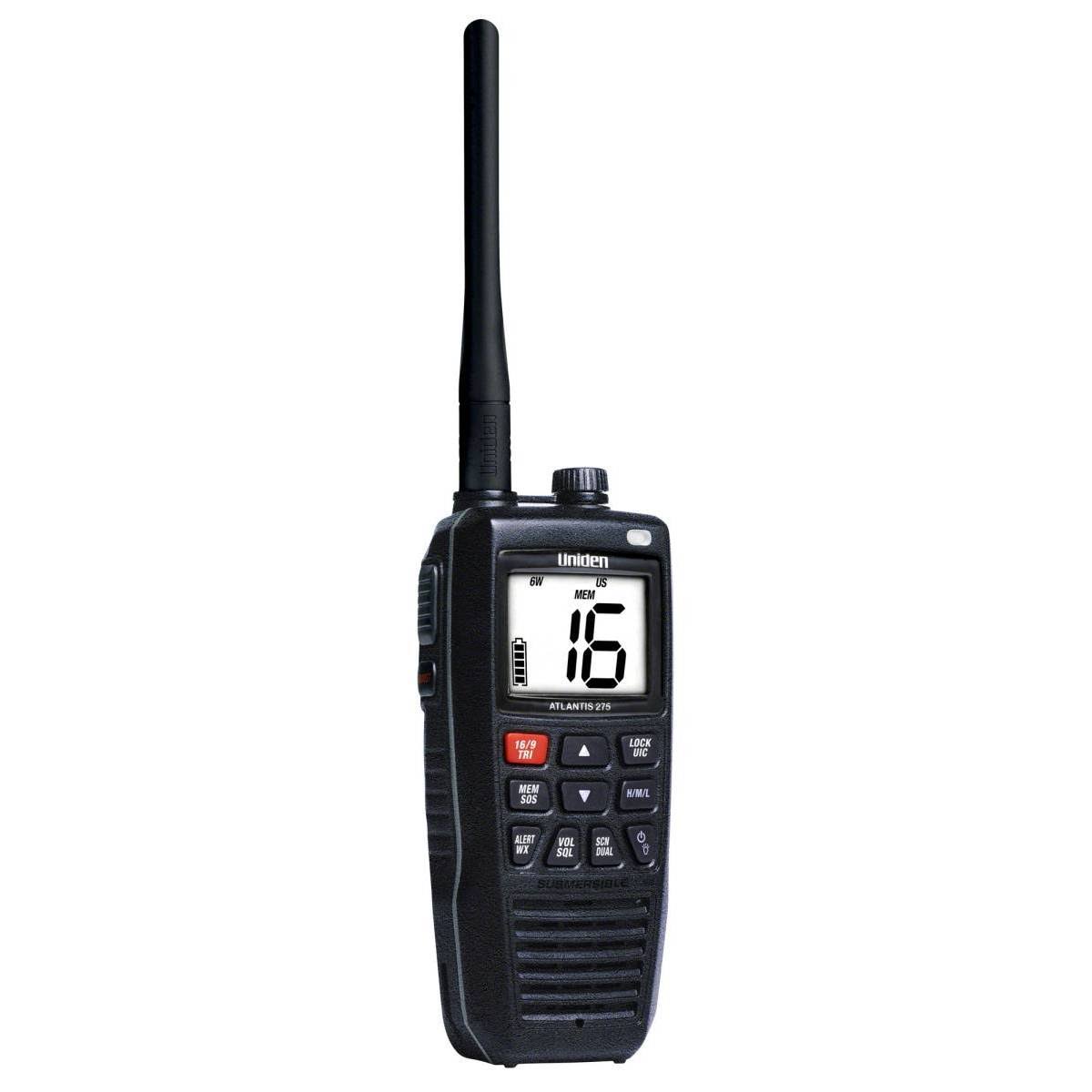 Uniden Atlantis 155 Floating Handheld VHF Marine Radio - Image 7