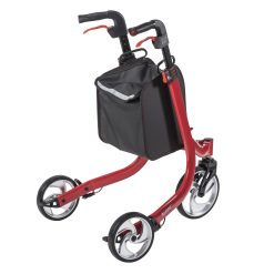Alternative view of Drive Medical Nitro Euro Style 3-Wheel Rollator Rolling Walker