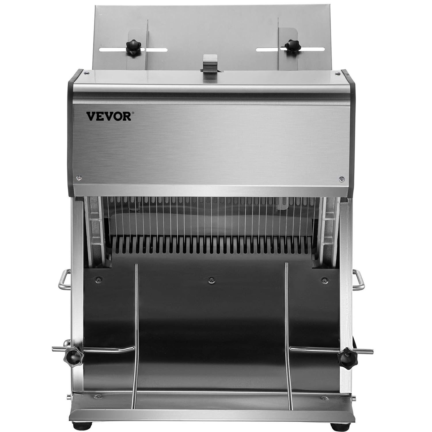 Home AND Kitchen VEVOR Commercial Toast Bread Slicer, 12mm Thickness Electric Bread Cutting Machine, 31PCS Commercial Bakery Bread Slicer, 110V Toast Cutter Cutting Machine, Bread Cutter for Bread Sheet Cutter Cutting - Image 9