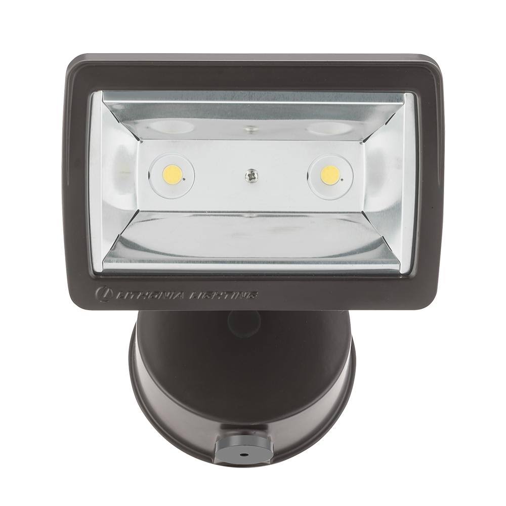 Lithonia Lighting Olfl 14 PE DDB M4 25-Watt Dark Bronze Integrated LED Outdoor Flood Light - Image 2
