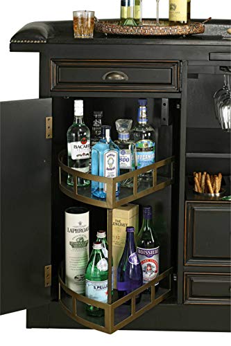 Howard Miller Tivon Wine-cabinets II, Burnished Black - Image 3