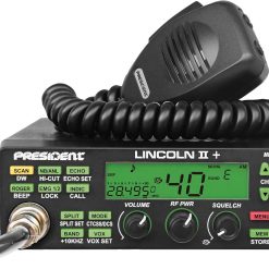 Alternative view of President Lincoln II Plus 10 and 12 Meter Ham Radio