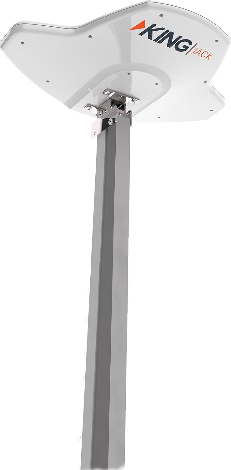 KING OA8300 Jack Replacement Head HDTV Directional Over-the-Air Antenna – White - Image 2