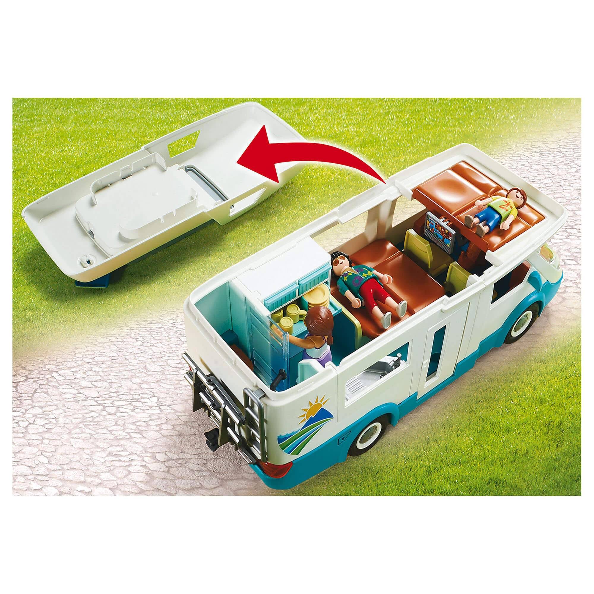 Playmobil 70088 Family Camper - Image 4