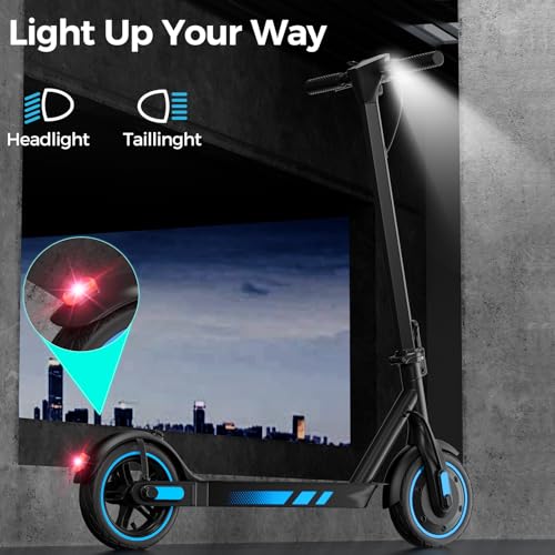 Electric Scooter for Adults, 19/25 Mph Max Speed, 21/25/35 Miles Range,350/500/600W APP Control E-Scooter with 8.5/10 Inflatable tire, Foldable Escooter with App Control, UL 2272 Certified - Image 45