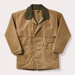 Filson 10001 Tin Cloth Packer Coat – Tan (Small)