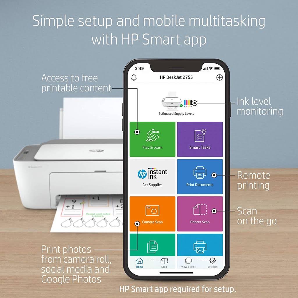 HP Deskjet 2755 All-in-One Printer - Image 10