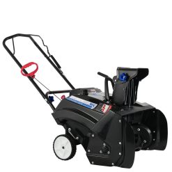 Aavix 21×22 GAS Snow Thrower with Electric Start Black