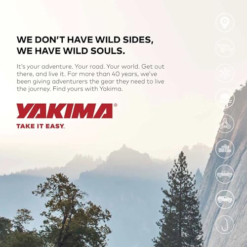 Yakima Roof Cargo Carrier, Vehicle Rooftop Hard Shell Travel Storage Box with SKS Lock, SkyBox NX XL, 18 Cubic Feet, Black - Image 8
