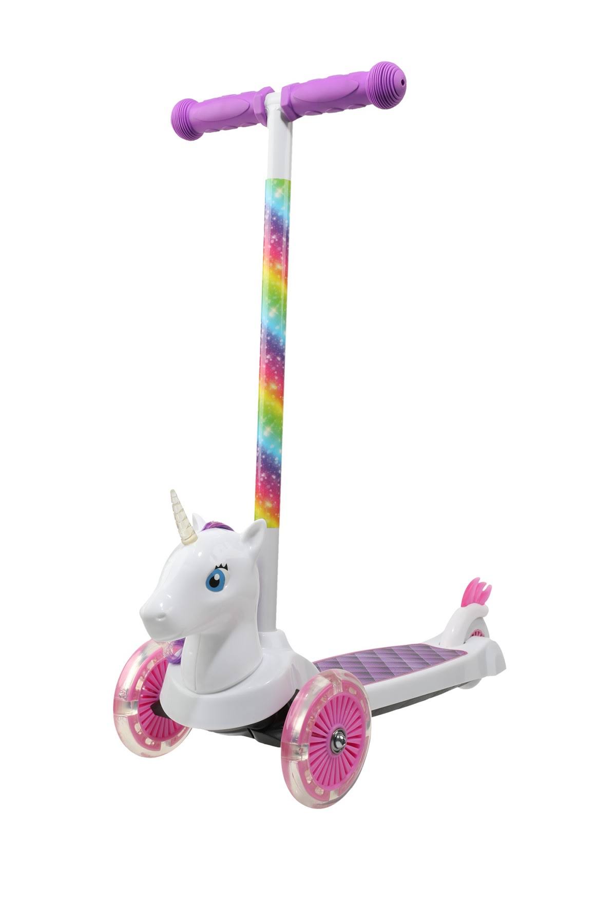 Dimension Unicorn 3D Scooter with 3 Wheels and Tilt to Turn