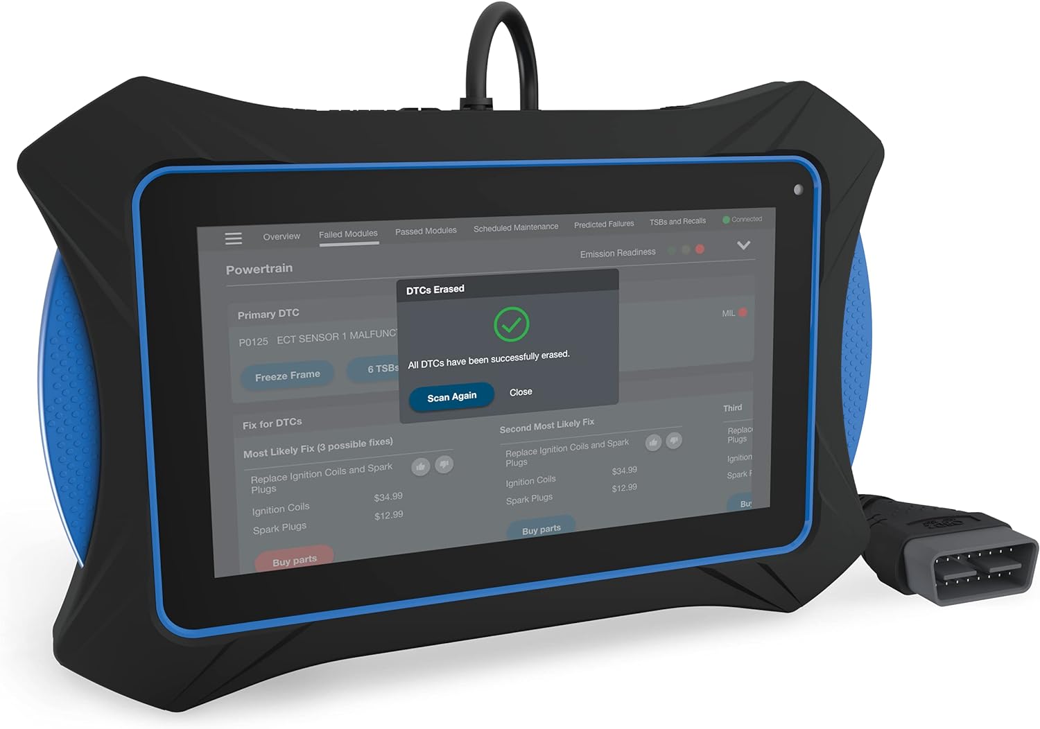 Innova 7111 OBD2 Tablet – BiDirectional Scan Tool & Professional OBD2 Code Reader – ABS Scan/Bleeding, TPMS, SRS, Enhanced Data Stream, and Reset Functions Car Diagnostic Tool – All Systems Scanner - Image 5