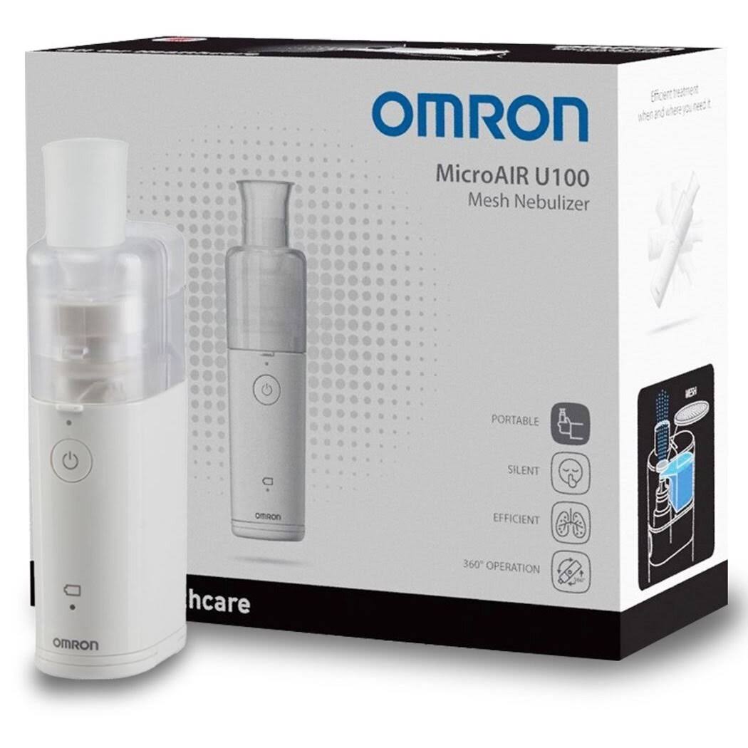 Omron microAIR U100 Portable, Pocked-Sized, Silent Mesh Nebuliser - Image 2