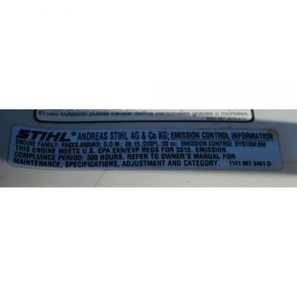 2025 STIHL MS271 Farm Boss Chainsaw C 50.2 Cc, 2.6 KW - Image 10