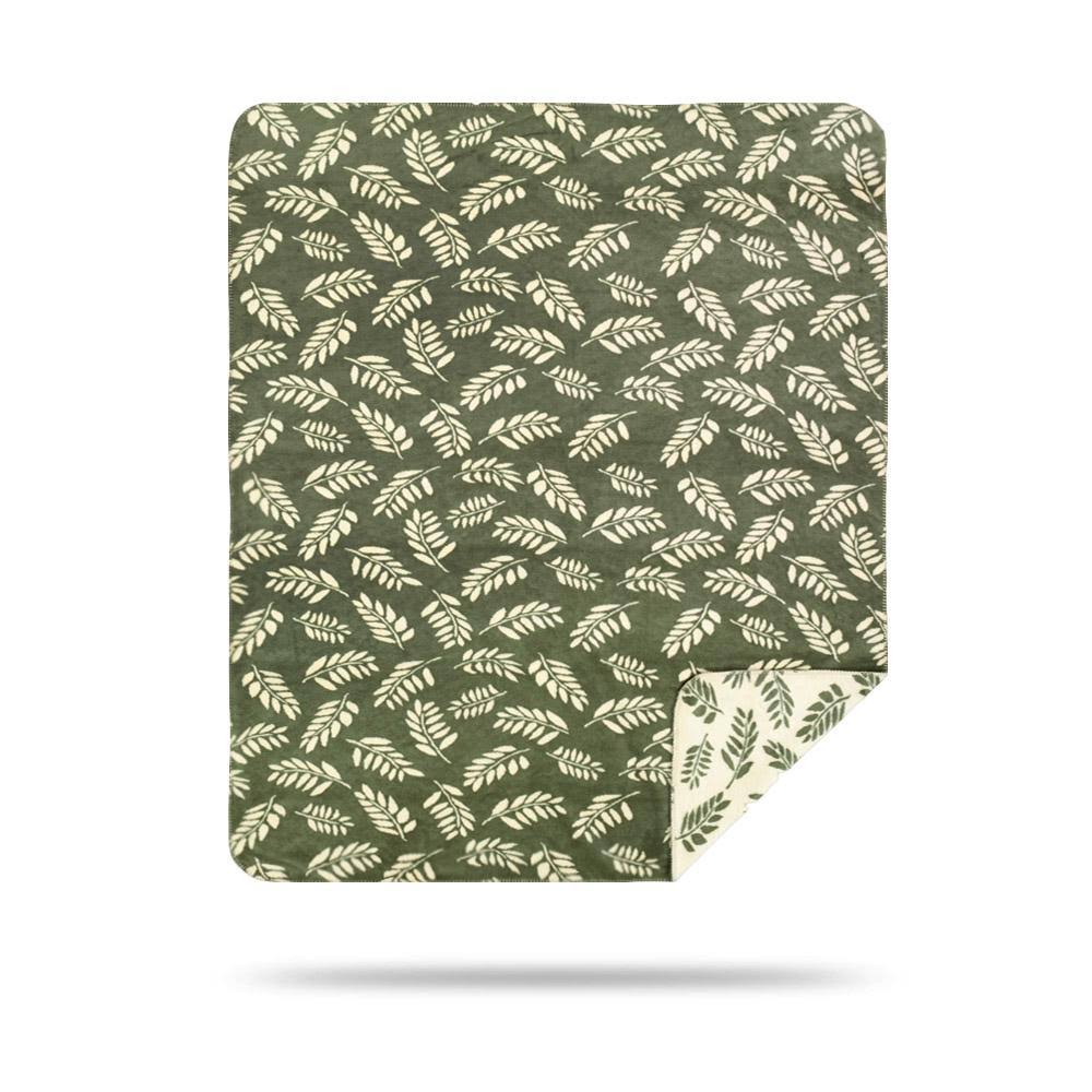 Denali Fern Double-Sided Throw Size: 70 H x 60 W x 0.25 D