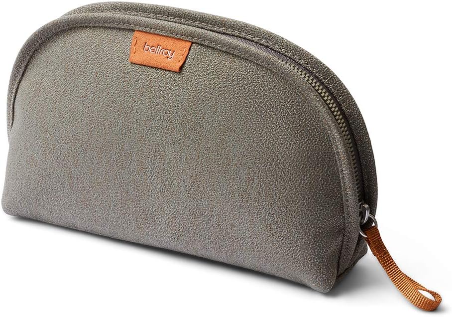 Bellroy Classic Pouch (EDC Zipper Travel Pouch, Water-resistant Woven Fabric, Holds Pencils, Pens, Tech & Personal Items, Internal Mesh Pockets) – Limestone Pack of 2 - Image 2