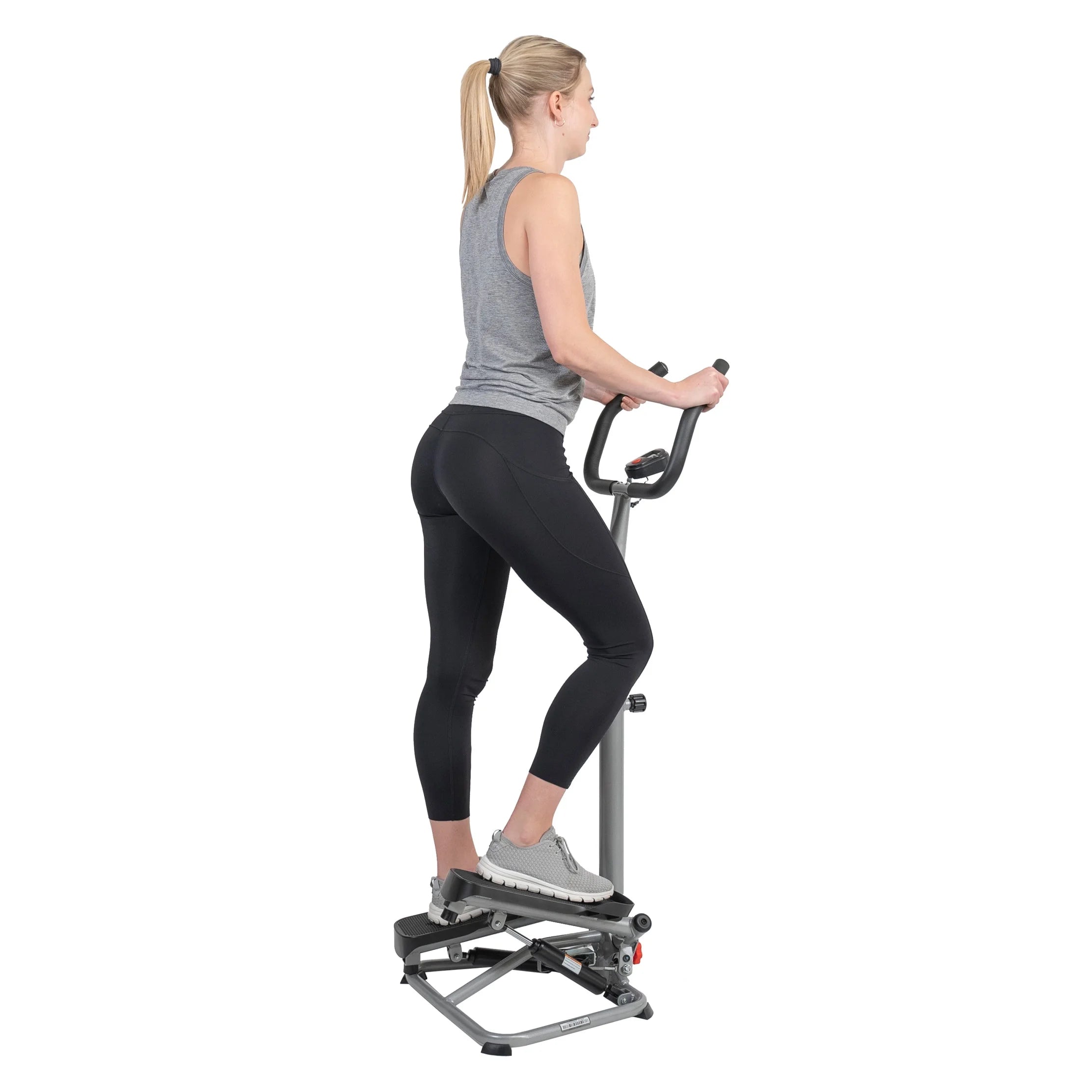 Sunny Health & Fitness Twist Stair Stepper Machine with Handlebar ?C SF-S020027 - Image 3