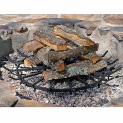 Alternative view of 40 inch Heavy Duty Wagon Wheel Fire Pit Grate