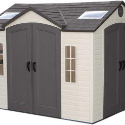 LIFETIME 10 FT. X 8 FT. OUTDOOR STORAGE SHED (Model 60001)