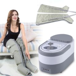 Alternative view of Anqidi Air Compression Foot Massager Leg Massage Muscle Relax Machine W/ Inflator Pump & Widening Bar