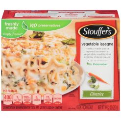Stouffer’s Vegetable Lasagna Meal 10.5 oz, Pack of 12
