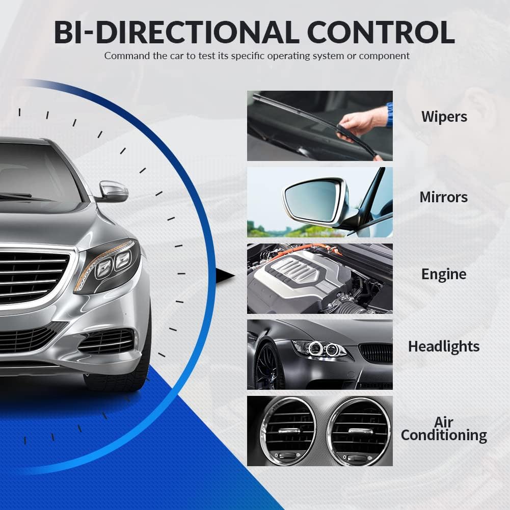 Autel Scanner MaxiSys MS906, 2022 Newest Automotive Scan Tool, Updated of MS906BT/MK906BT/MS906TS/MS908, ECU Coding, Bi-Directional Control, 31+ Services, All Systems Diagnostics - Image 5