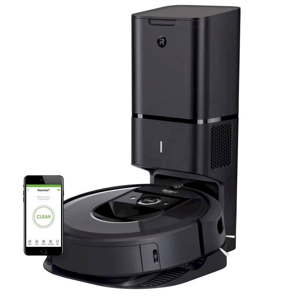 iRobot Roomba i7 (7550) Robot Vacuum – Wi-Fi Connected – Black