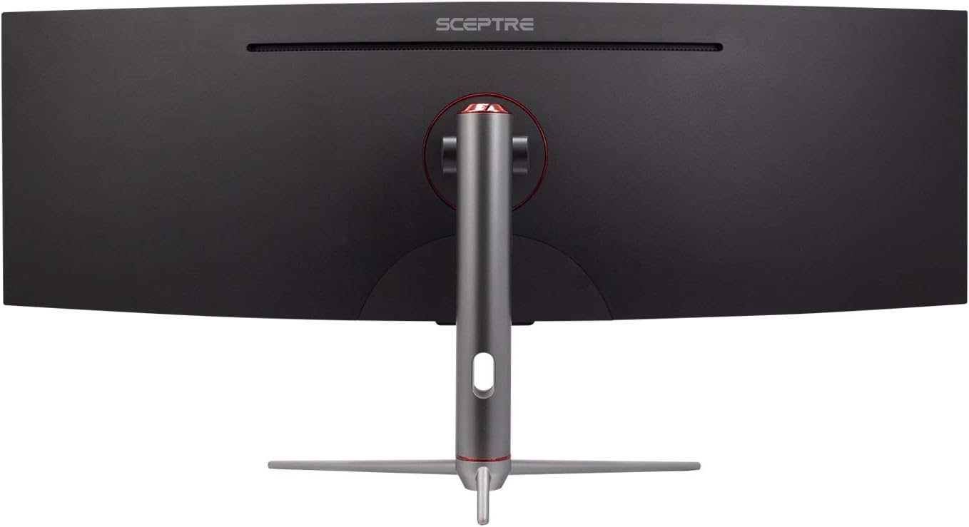 Sceptre Curved 49 inch (5120×1440) Dual QHD 32:9 Gaming Monitor up to 120Hz DisplayPort HDMI Build-in Speakers, Gunmetal Black 2021 (C505B-QSN168) - Image 5
