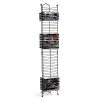 Atlantic Nestable 32 Blu-Ray Rack – Space Saving Modern Design, Durable Steel Construction PN63712046 in Black