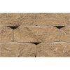 Rockwood Retaining Walls Cottage Stone 4 in. H x 12 in. W x 8.5 in. D Sandstone Concrete Garden Wall Block (96-Pieces/31.68 Sq.