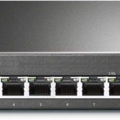 TP-Link TL-SG108-M2 | 8 Port Multi-Gigabit Unmanaged Network Switch, Ethernet Splitter | 2.5G Bandwidth | Plug & Play | Desktop/Wall-Mount | Fanless Metal Design | Limited Lifetime Protection