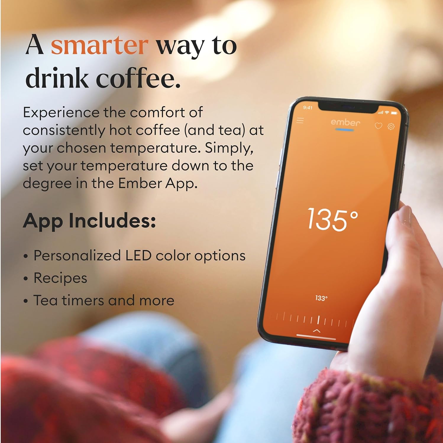Ember Temperature Control Smart Mug 2, 14 Oz, App-Controlled Heated Coffee Mug with 80 Min Battery Life and Improved Design, White - Image 60