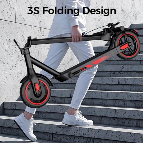 Electric Scooter for Adults, 19/25 Mph Max Speed, 21/25/35 Miles Range,350/500/600W APP Control E-Scooter with 8.5/10 Inflatable tire, Foldable Escooter with App Control, UL 2272 Certified - Image 30