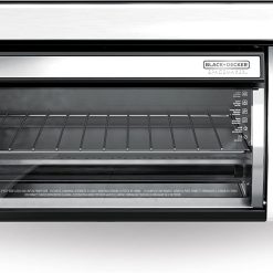 2025 Spacemaker Under-Counter Toaster Oven, Black/Stainless Steel, TROS1000D
