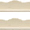 Dollhouse Wall Shelf Miniature Wooden Shelves 1: 12 Scale Tiny Wood Storage Rack Models for Doll House Room Furniture Accessories