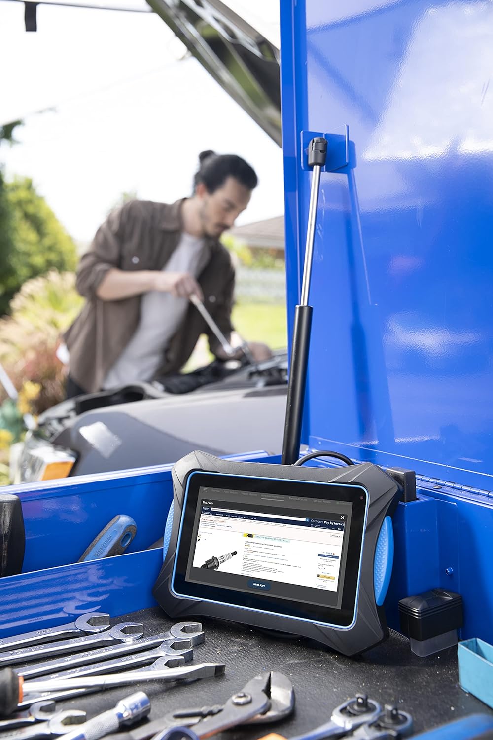 Innova 7111 OBD2 Tablet – BiDirectional Scan Tool & Professional OBD2 Code Reader – ABS Scan/Bleeding, TPMS, SRS, Enhanced Data Stream, and Reset Functions Car Diagnostic Tool – All Systems Scanner - Image 7