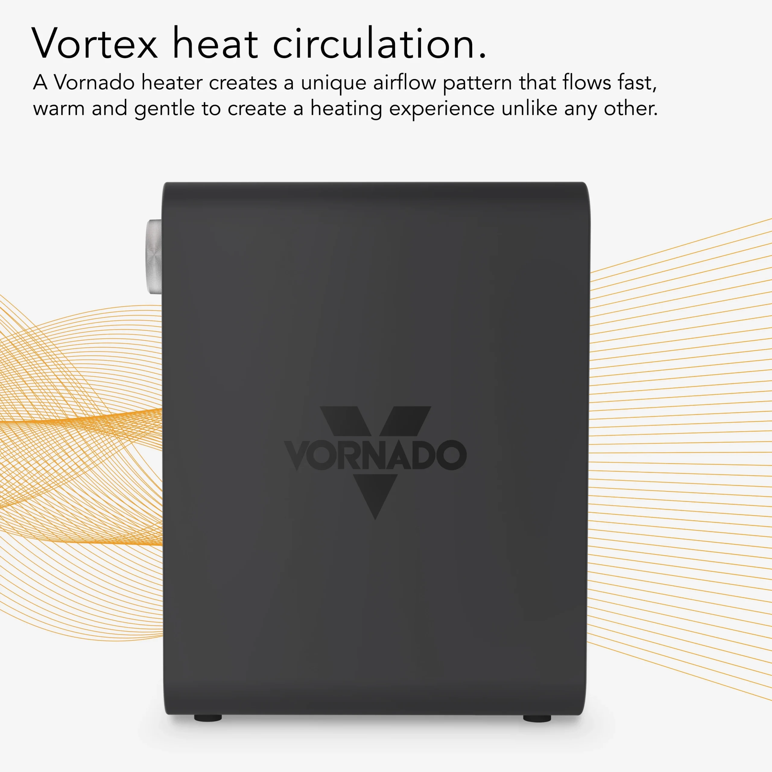 Vornado VMH300 Whole Room Vortex Metal Heater, Black (New) - Image 6