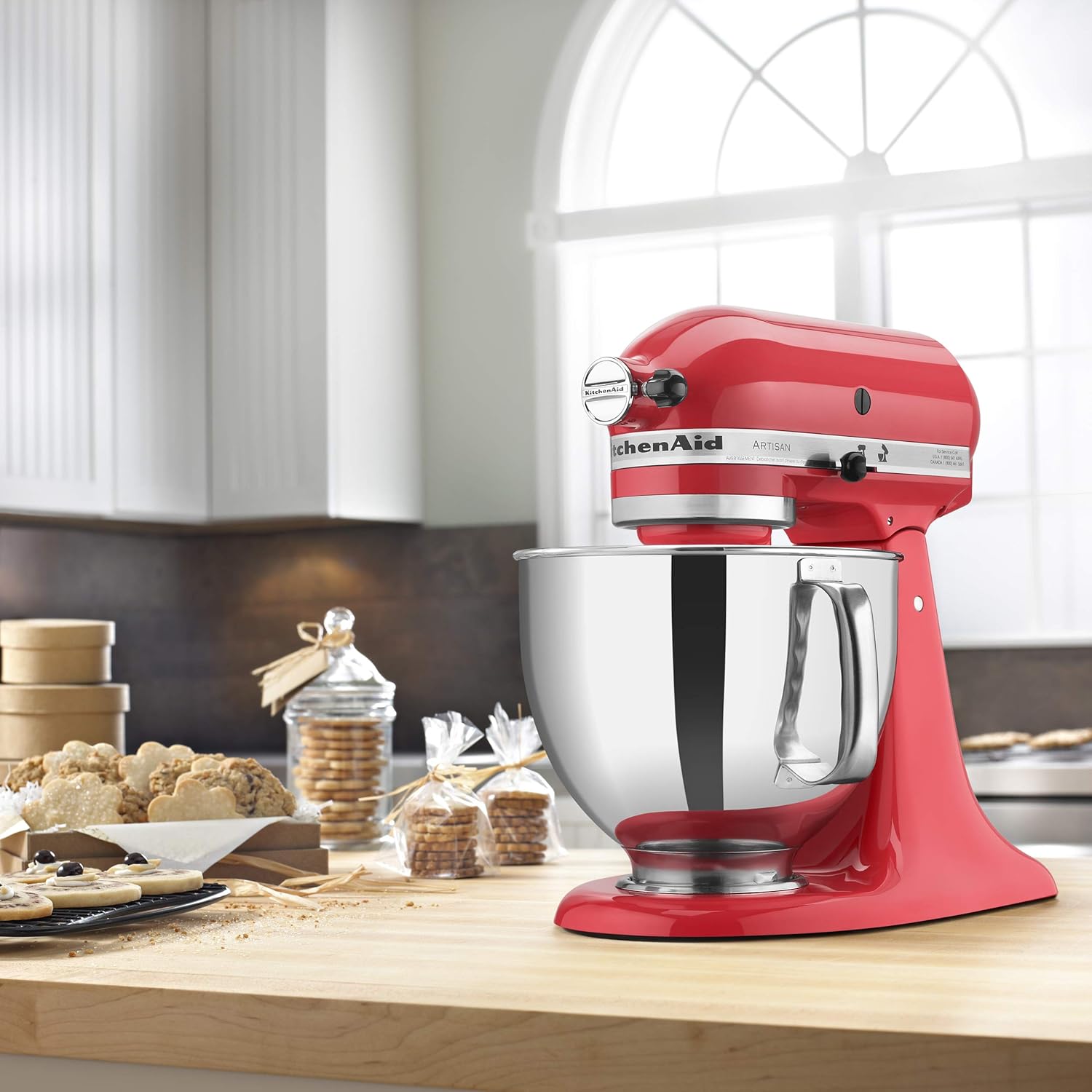 KitchenAid Artisan Series 5 Quart Tilt Head Stand Mixer with Pouring Shield KSM150PS, Cast Iron - Image 133