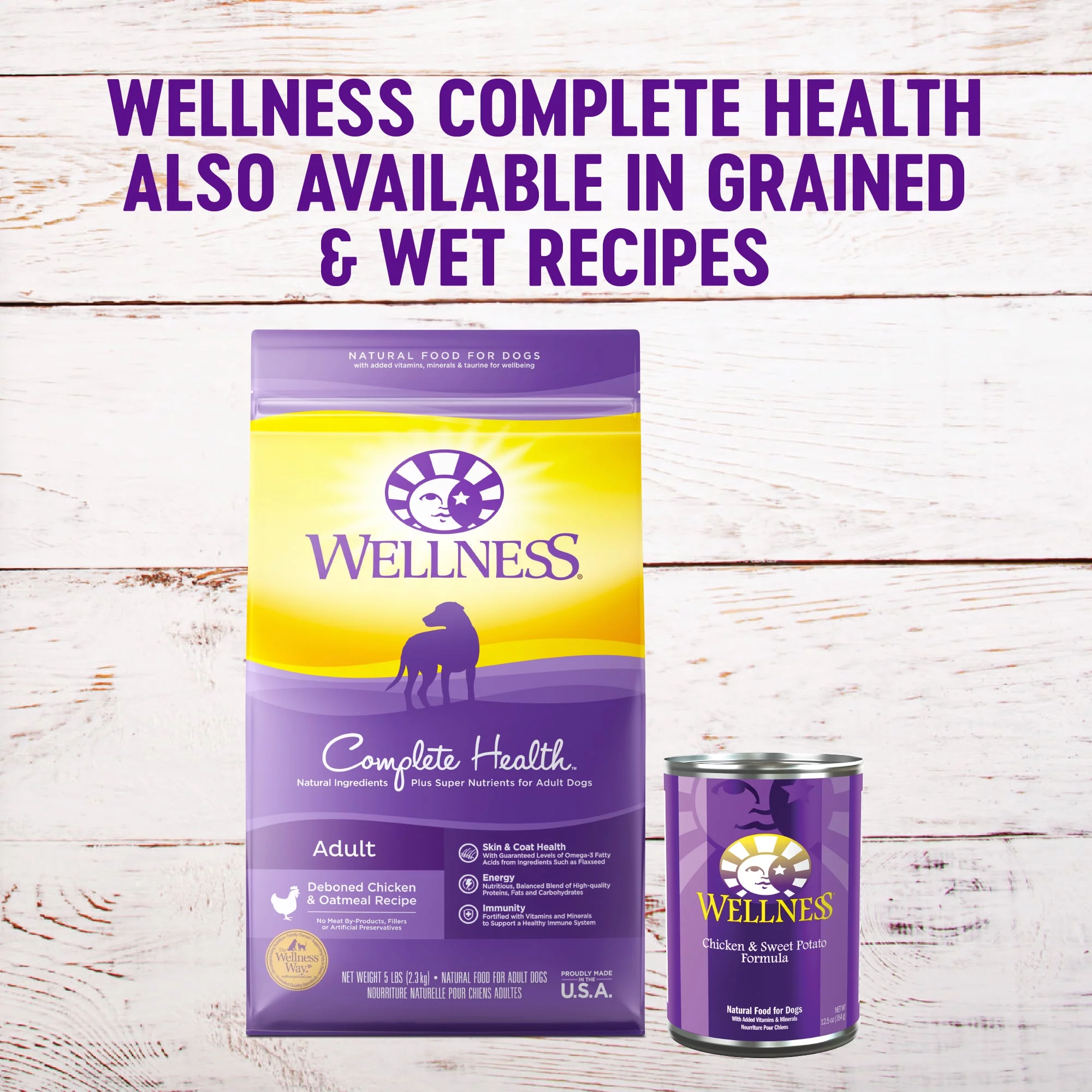 Wellness Complete Health Natural Grain Free Dry Dog Food, Chicken, 24-Pound Bag - Image 8