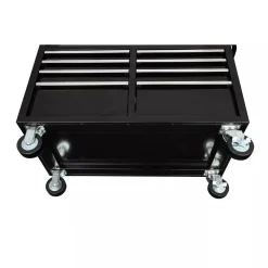 Alternative view of 46 in. W x 24 in. D 9-Drawer Gloss Black Deep Tool Chest Mobile Workbench