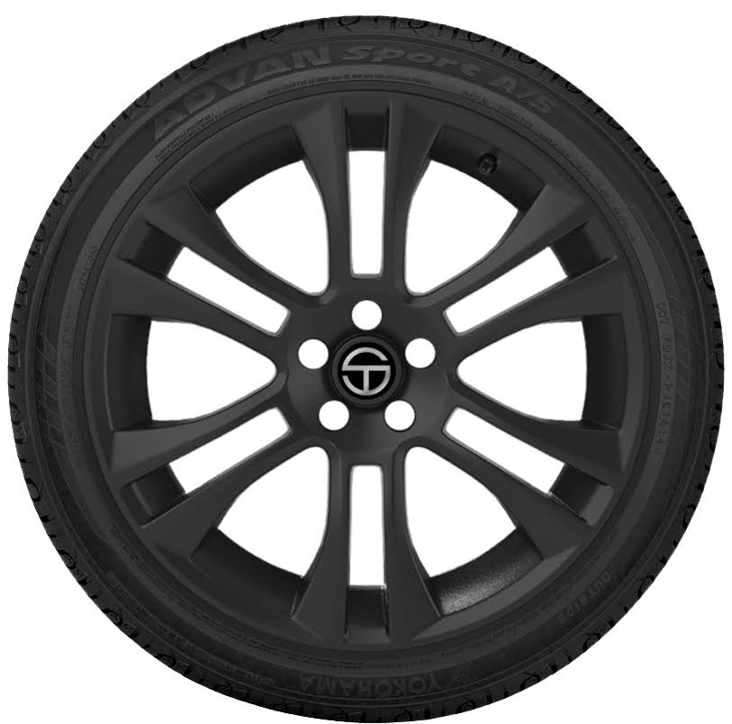 275/40R20 Yokohama Advan Sport A/S 106Y XL Tire - Image 9