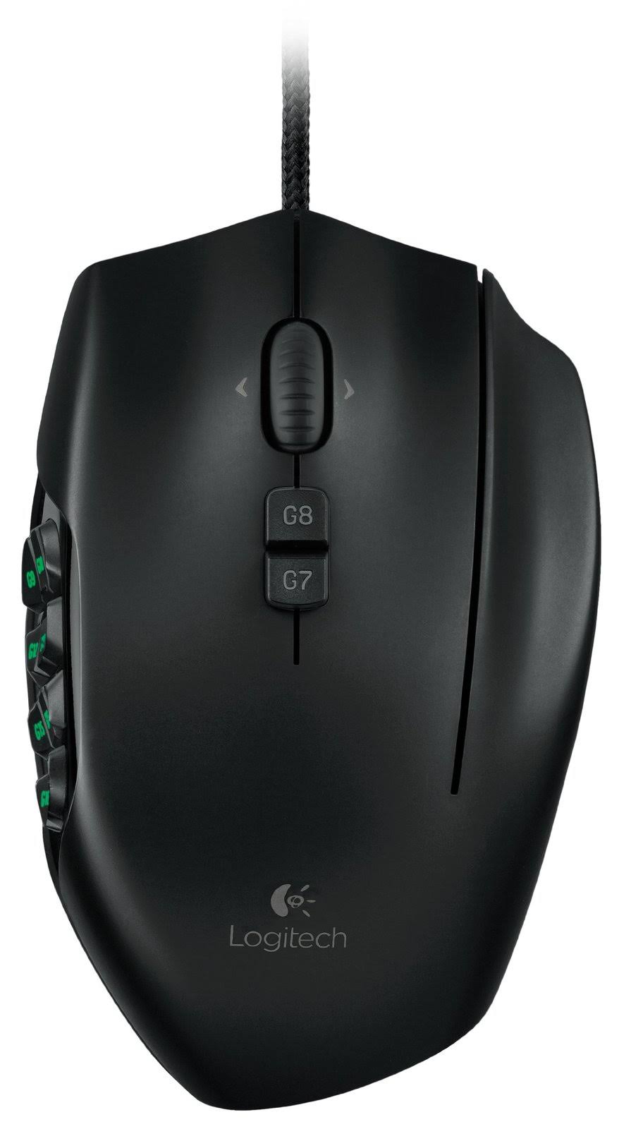 Logitech G600 MMO Gaming Mouse, RGB Backlit, 20 Programmable Buttons - Image 2